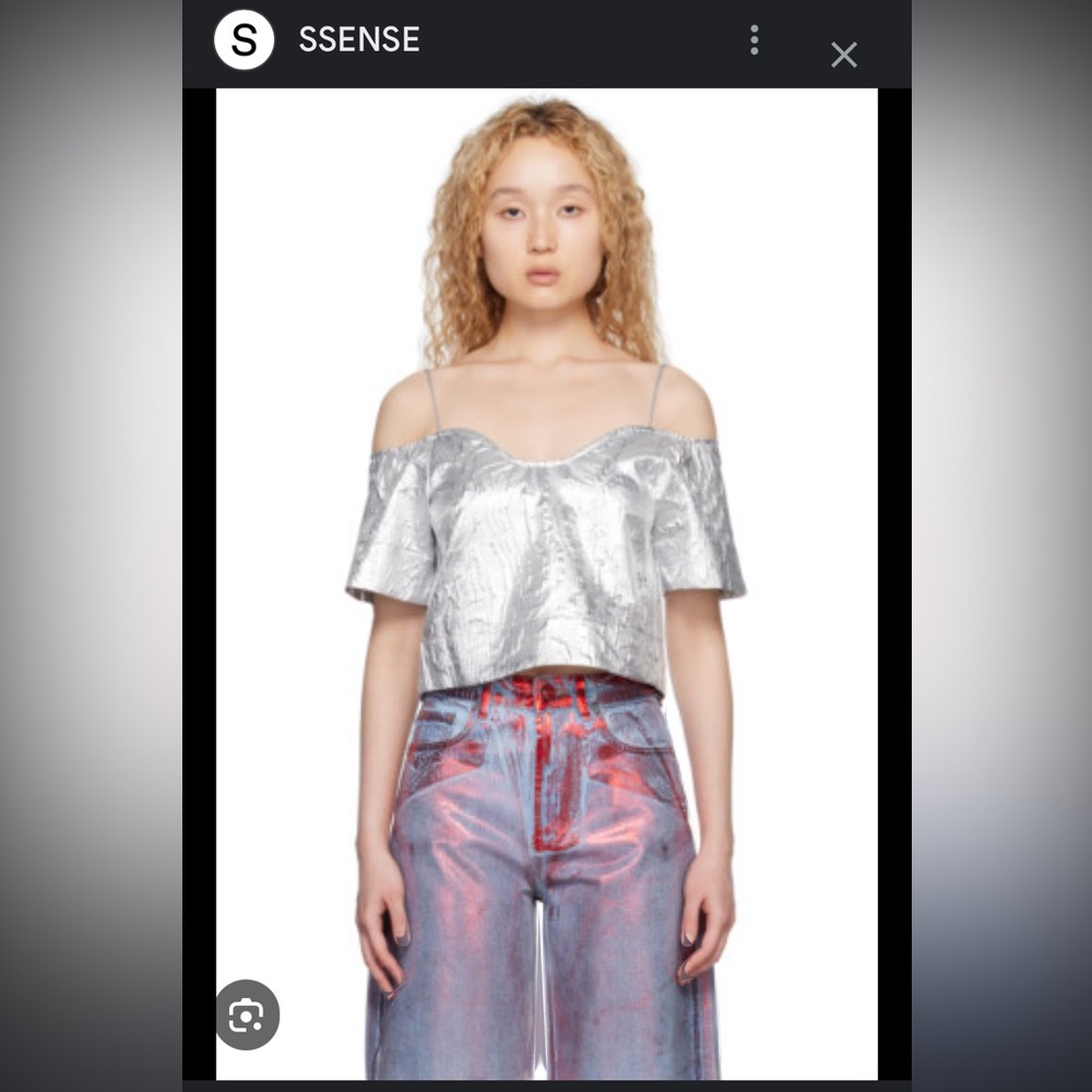 GANNI NWT Top